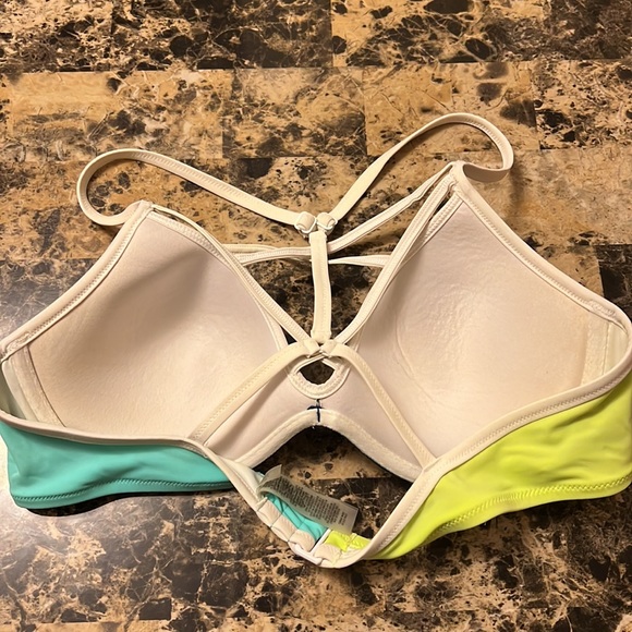 VS PINK Swim: Strappy Front T-Back Bikini Top - Picture 6 of 6